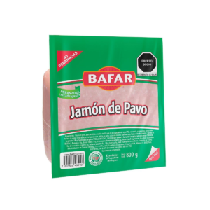 Jamón de pavo y cerdo Bafar 40 rebanadas
