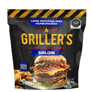 Carne p/hamburguesa Griller´s c/8 pz