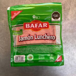 Jamón Bafar Lounchero cuadrado 800 gr