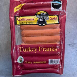 Salchicha Turkey Frank California 900 gr