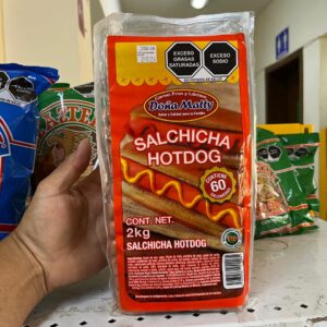 Salchicha de pavo Doña Matty 2Kg 60pz